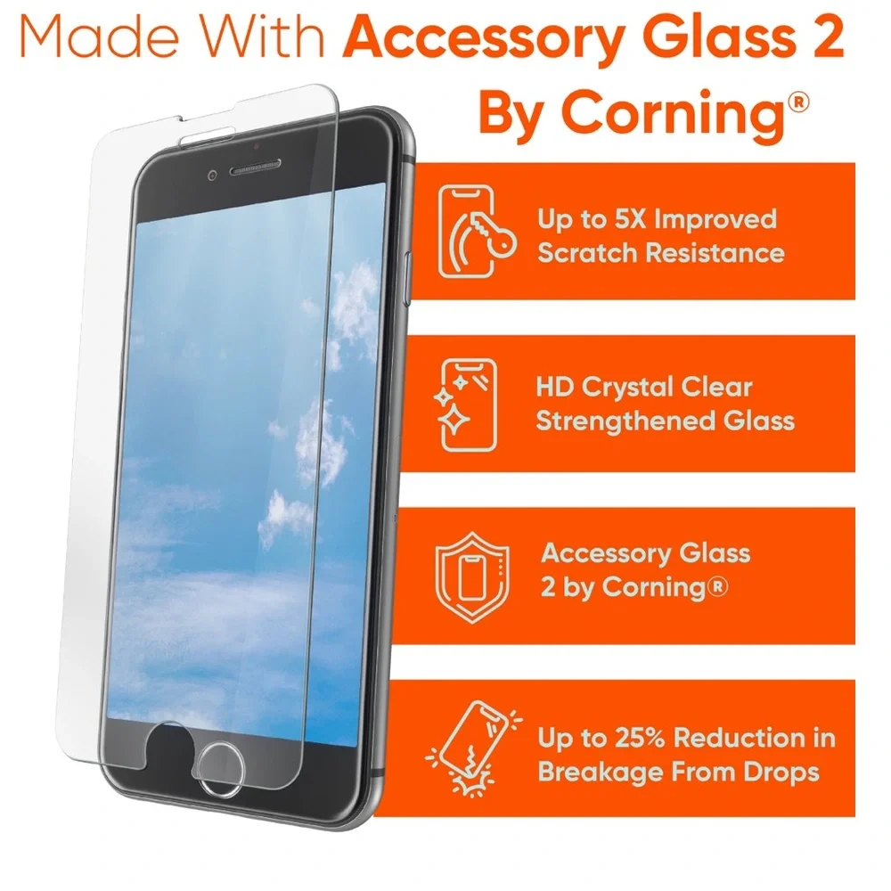 Class Screen Protector for iPhone 6plus/6S plus/ 7plus/ 8 plus.